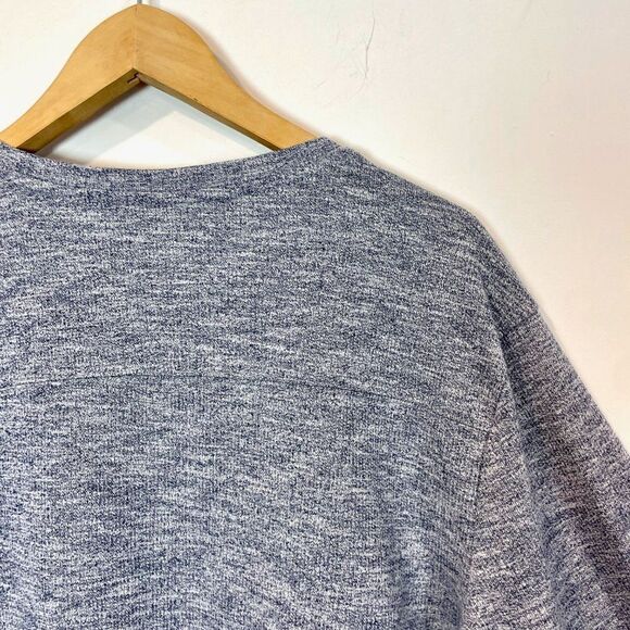 Volcom Blue Sweatshirt Shoulder Pocket Longsleeve - Picture 7 of 10